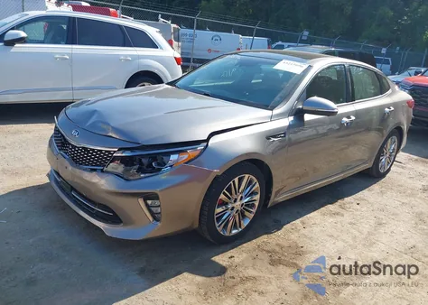 2018 Kia Optima Sx Turbo из США, поврежденный, VIN 5XXGV4L20JG218928